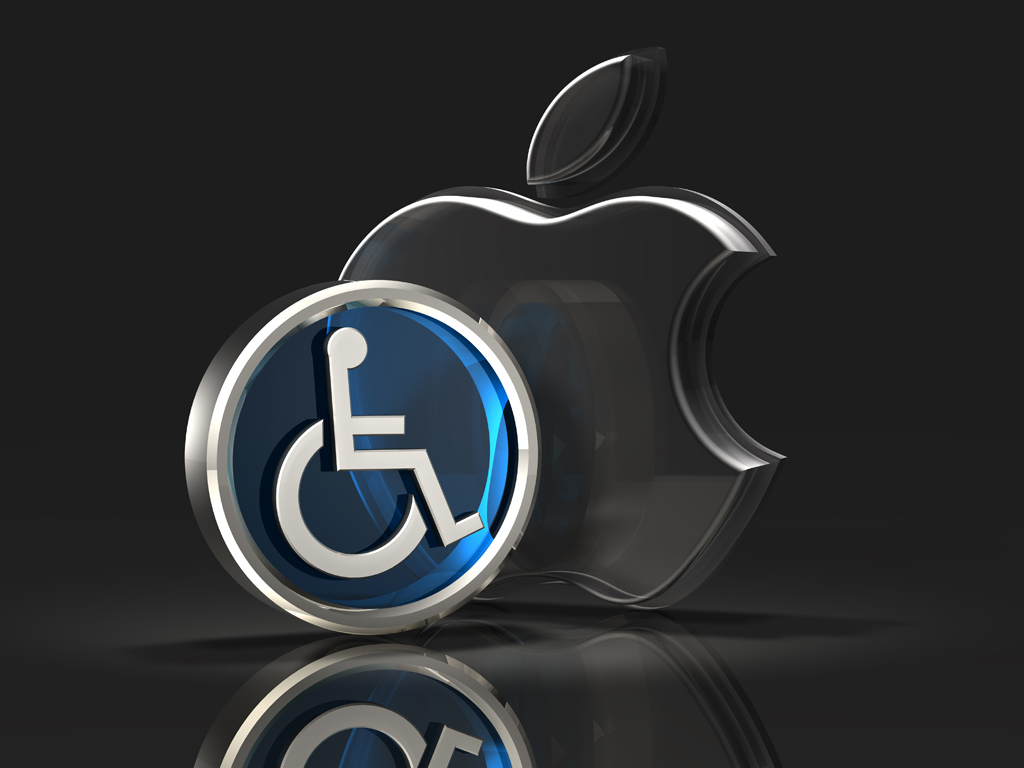 glass apple logo
