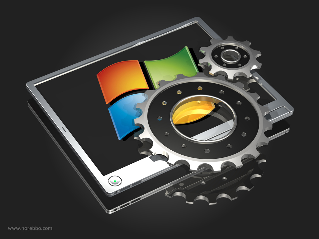 Six Free Microsoft Windows Logo Illustrations - Norebbo.