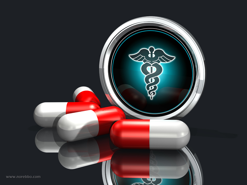 3d medical symbol renderings