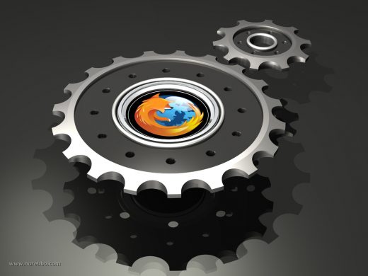 High-quality 3d illustrations featuring the Mozilla Firefox logo