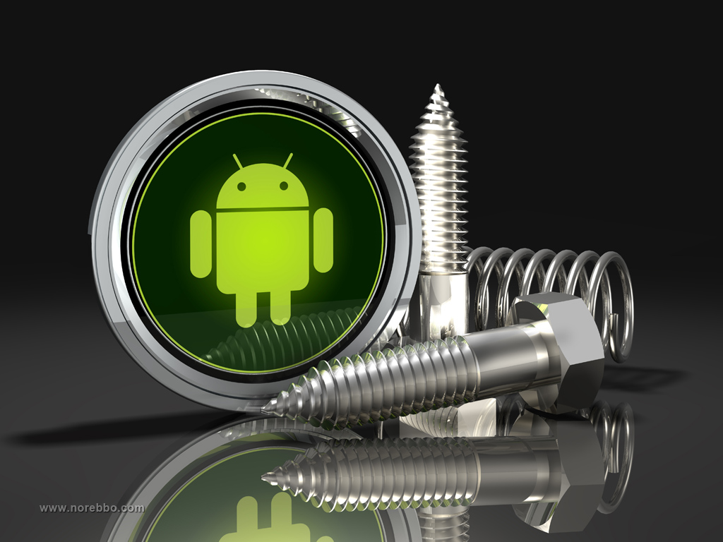 3d android logo