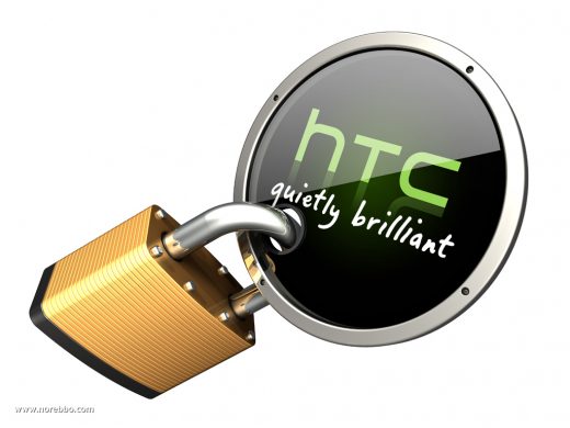Conceptual illustrations featuring the HTC logo
