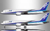 All Nippon Airways 787-8 experimental livery