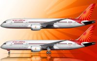 Air India 787 livery