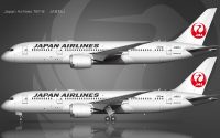 Japan Airlines Boeing 787-8 rendering