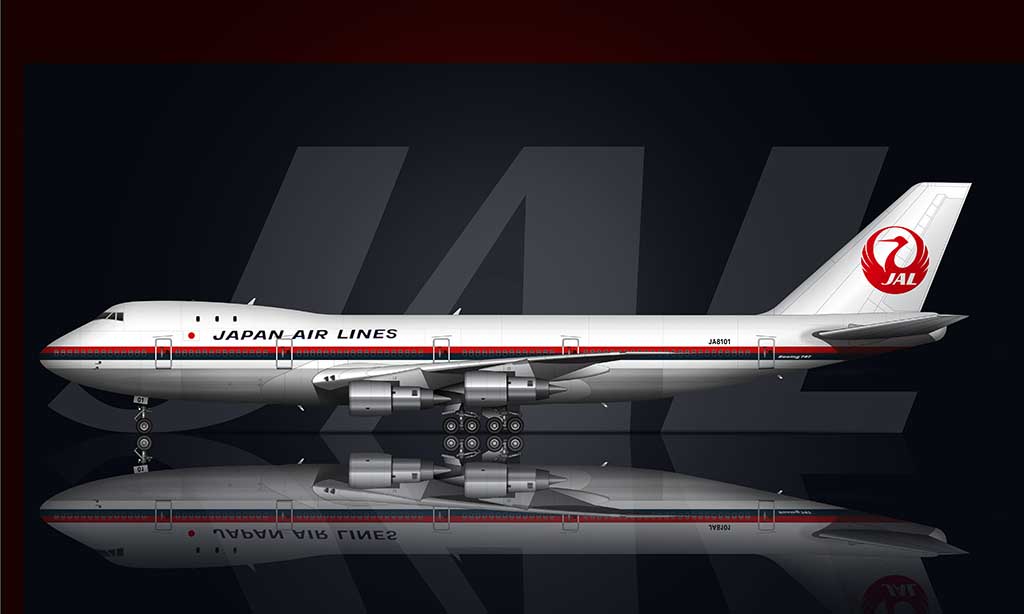 The subtle (but classy) evolution of the Japan Airlines livery