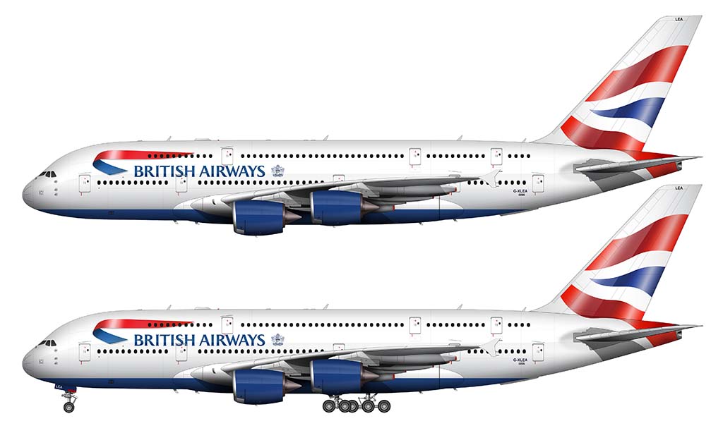 A Closer Look At The British Airways Livery Norebbo