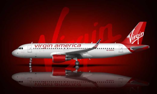 3 things about the Virgin America livery you may not have noticed