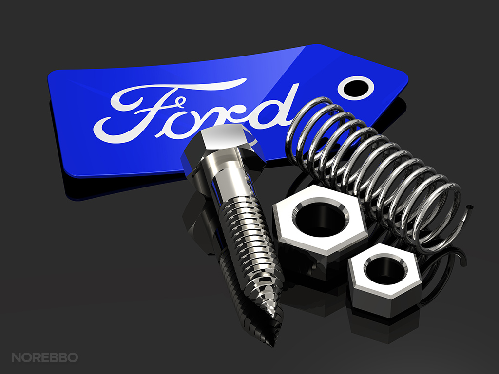Ford logo illustrations