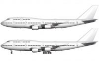 all white 747-400
