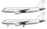 all white A319 template
