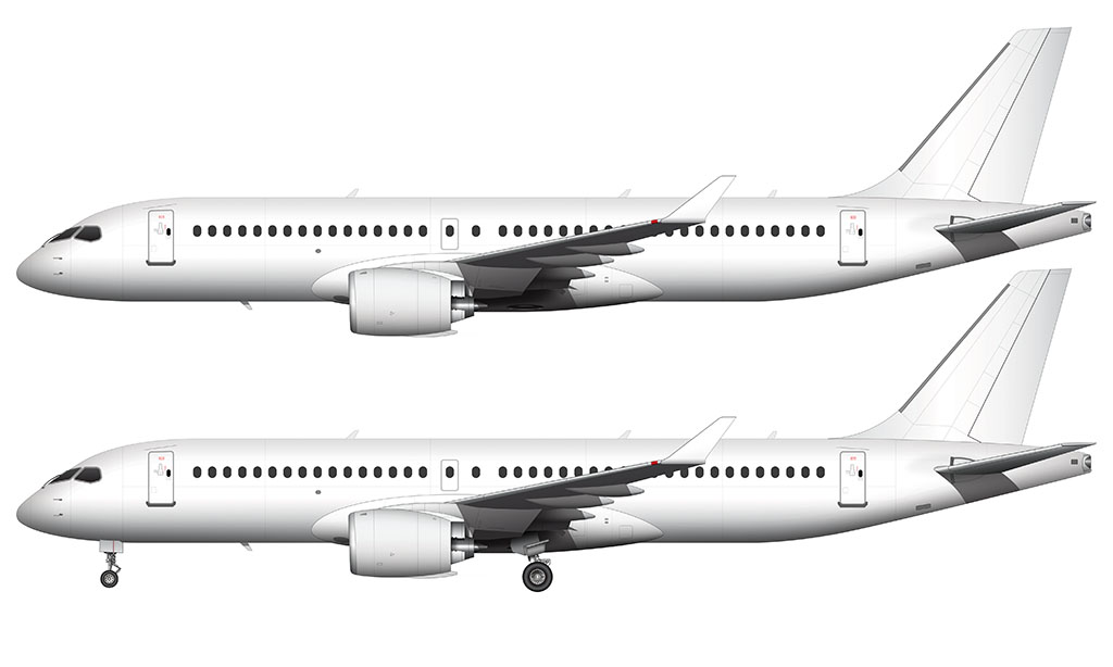 white CS300 side view