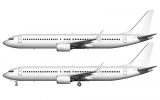 Boeing 737-10 MAX side view