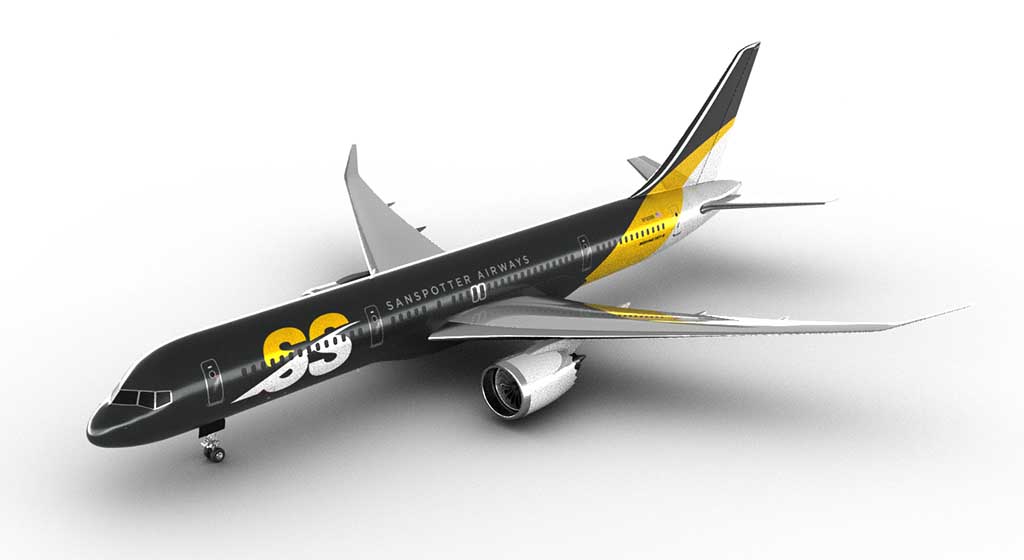 Boeing 757 replacement concept rendering