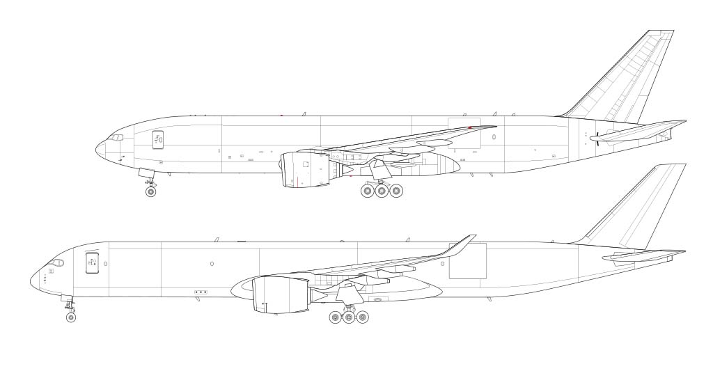 A350F vs 777F